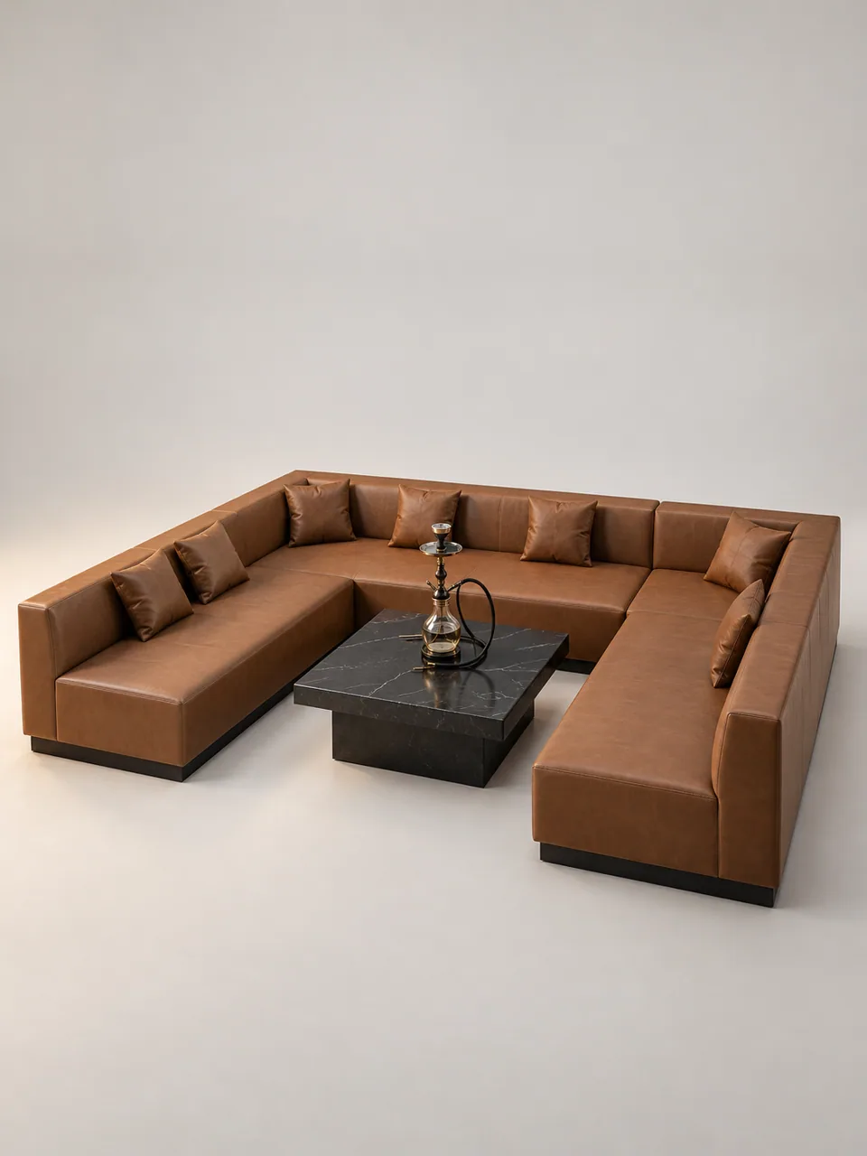 Deep-Seat U Lounge Sectional
