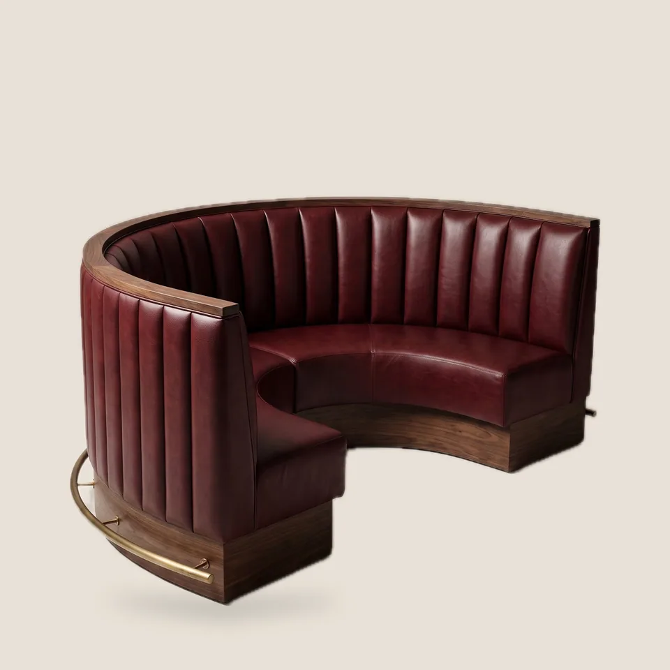 Horseshoe Leather Booth