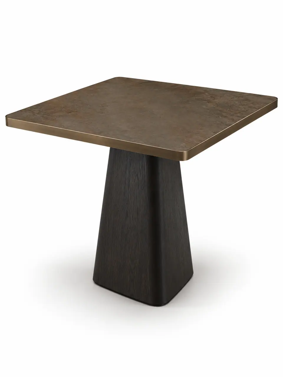 Oxidized Bronze Cone Table
