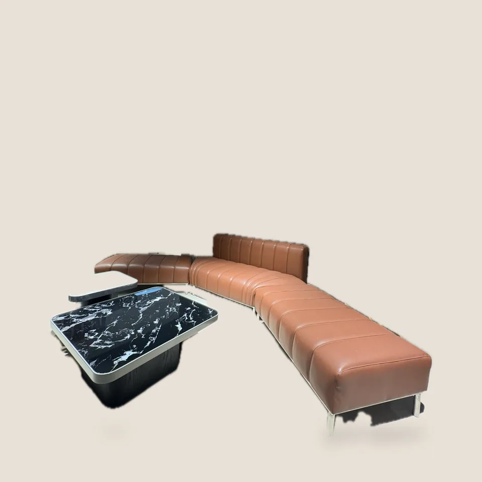 Zigzag Modular Channel Bench